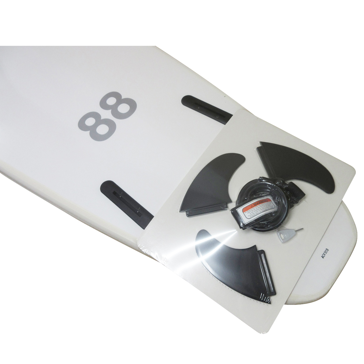 88 SURFBOARDS / THRUSTER 7`0 WHITE