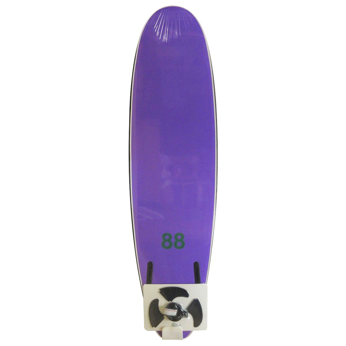 88 SURFBOARDS / THRUSTER 7`0 BLACK x PURPLE