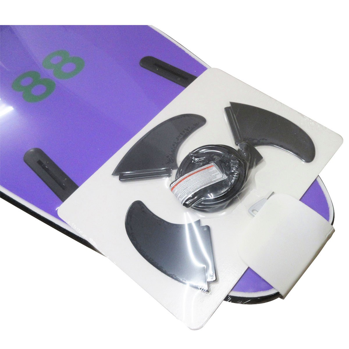 88 SURFBOARDS / THRUSTER 7`0 BLACK x PURPLE