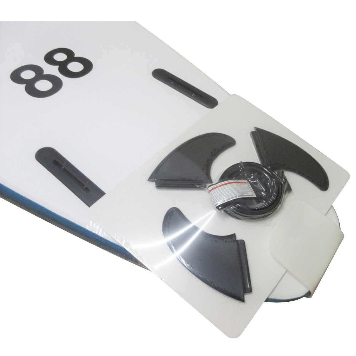 88 SURFBOARDS / THRUSTER 7`0 DUSTY BLUE x WHITE