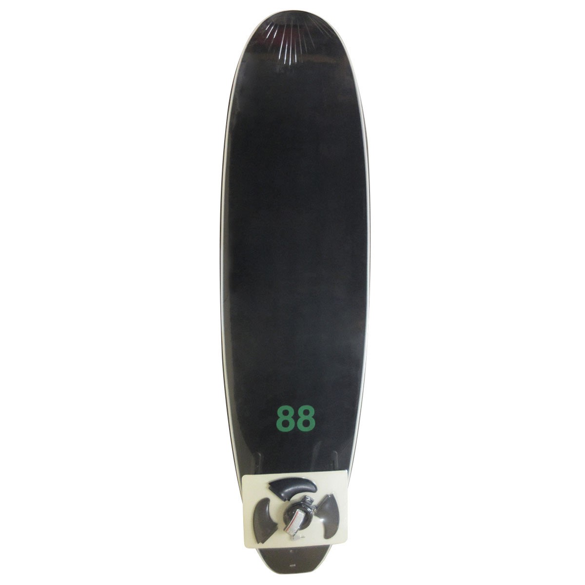 88 / Thruster 7`0 Black × Black / Green Logo