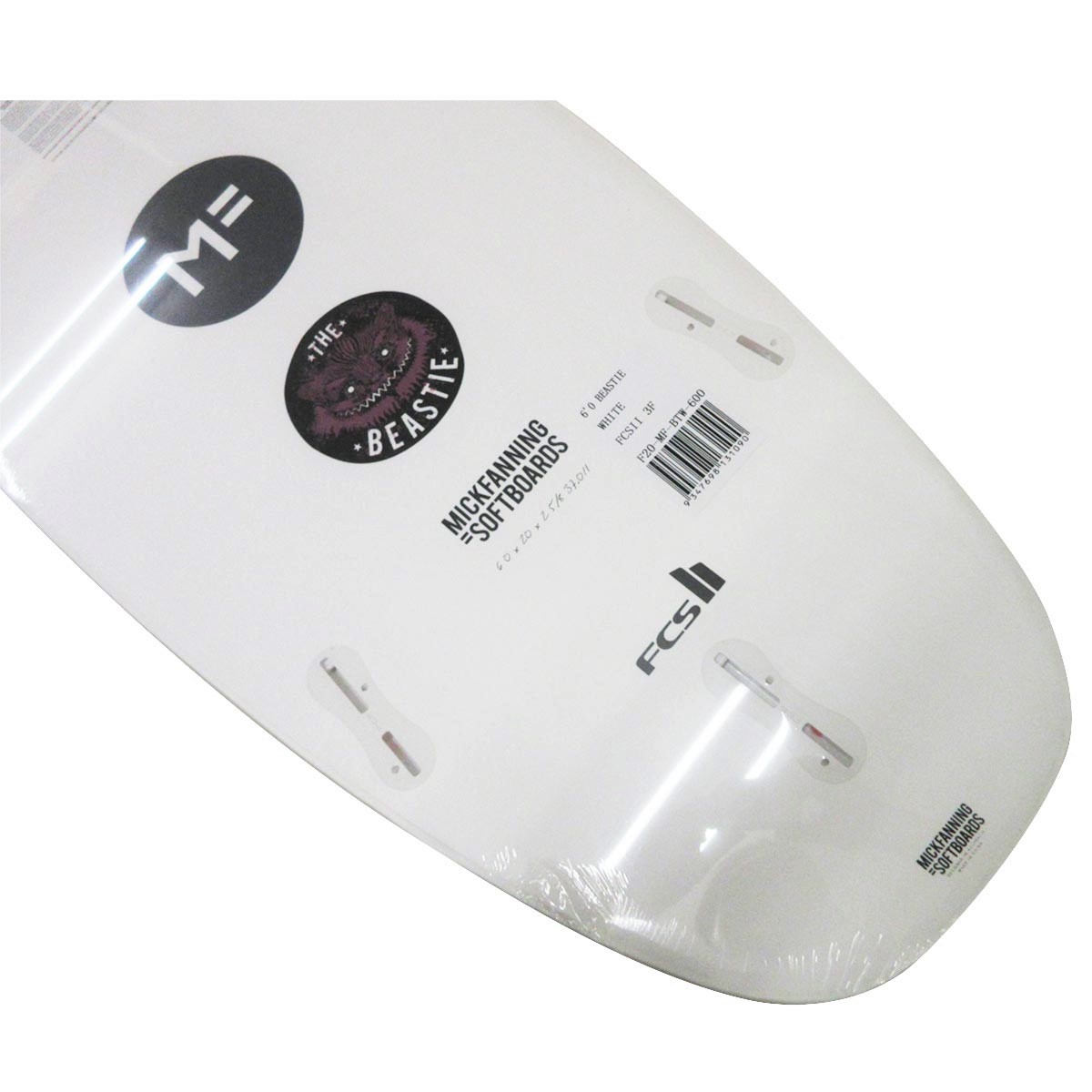 BEASTIE 6`0 FCS2 WHITE