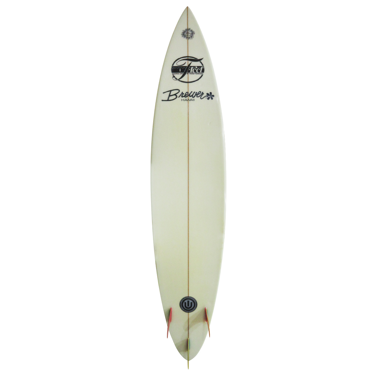 Dick Brewer / 7`6 Semi Gun Shaped By Tadao Tominaga