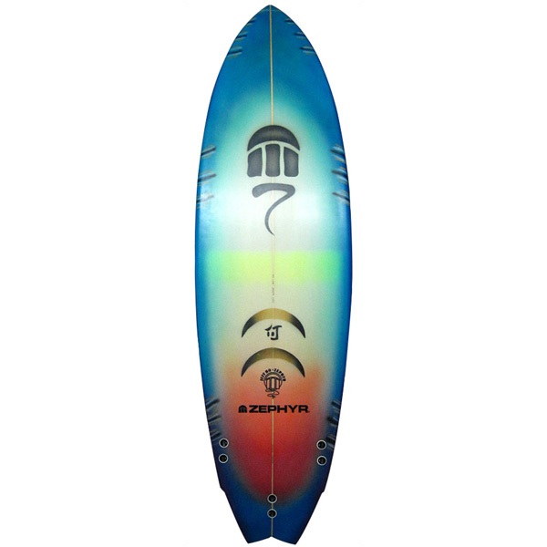 JEFF HO ZEPHYR  / Wing Swallow 6`4 全ブラシ仕様 