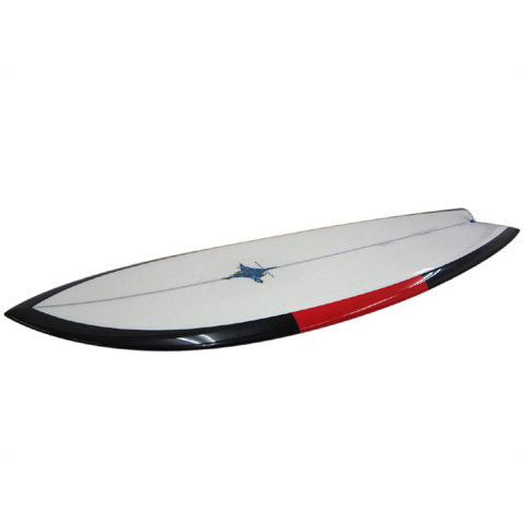 Josh Hall  / Mini Fish Simmons Quad 5`10 