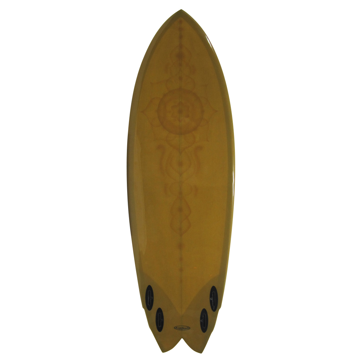 Mandala / Double Wing Quad Fish 5`8 MOON LIGHT GLASSING製 