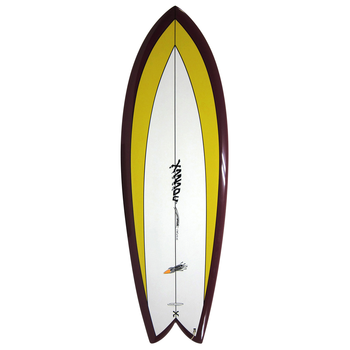  / Xanadu Surf Design / 5`10 Rocket Fish Surftech