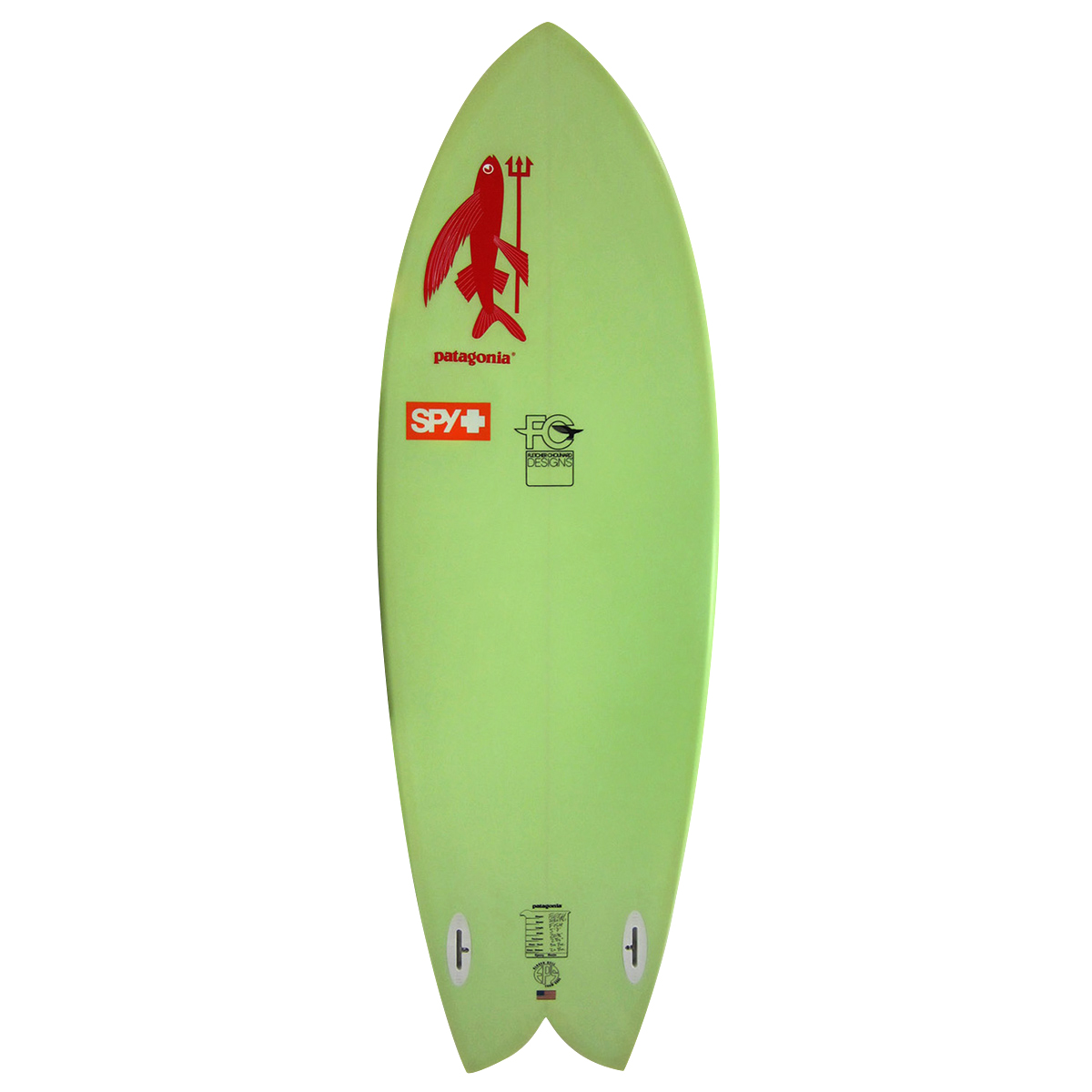 Patagonia / FISH 5`7 Fletcher Chouinard Desigins EPS巻き　　