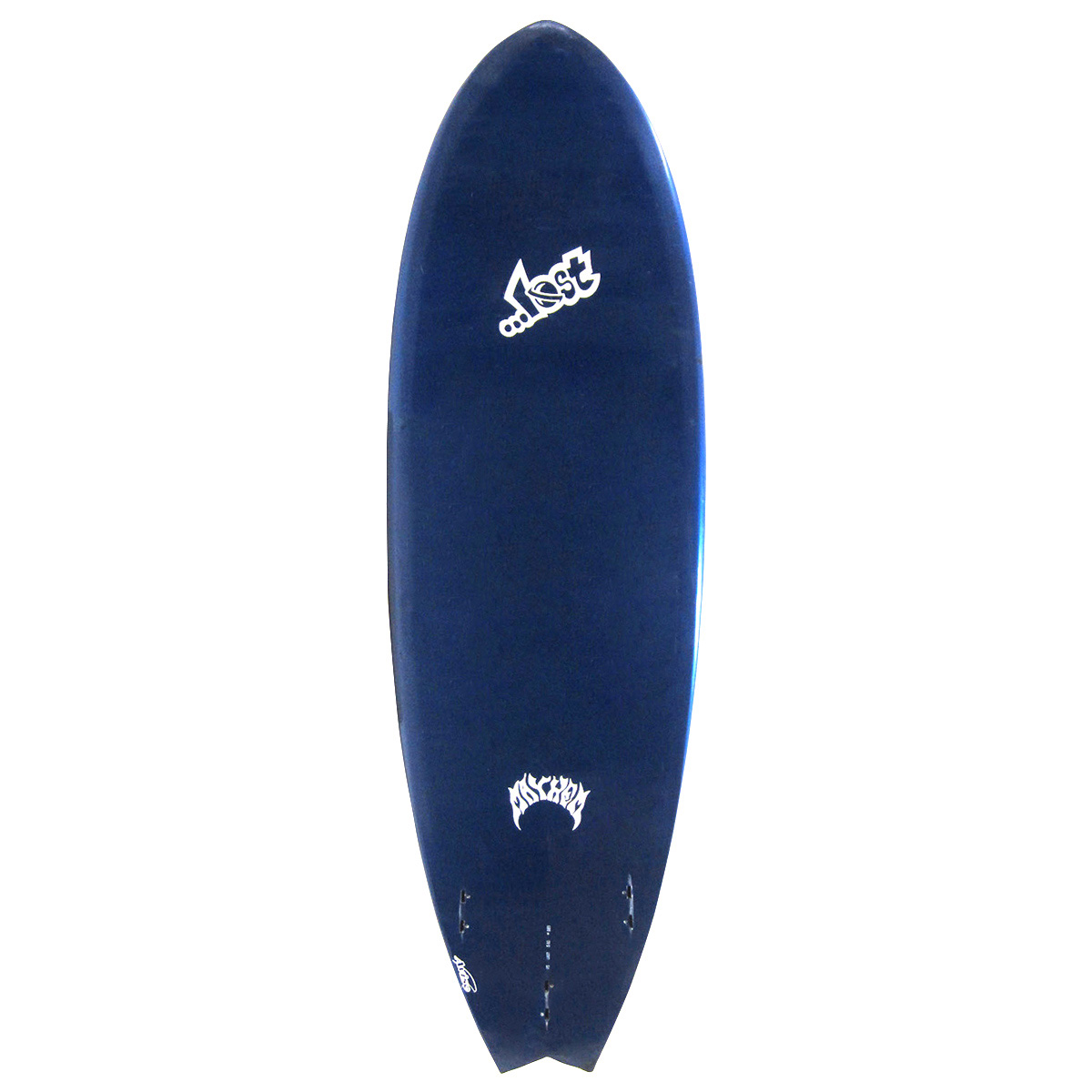 LOST / Round Nose Fish 5`10 AVISO BLUE グロス＆ボリッシュ仕上げ