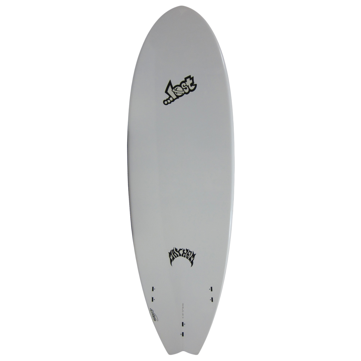 LOST / Round Nose Fish 5`8 AVISO White Pro