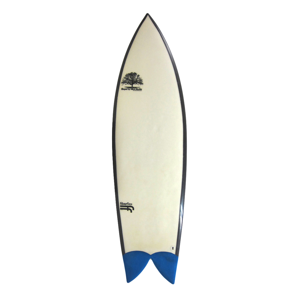  / Mick Mackie Surfboards / Flextail Fish 5`10 Fiberflex