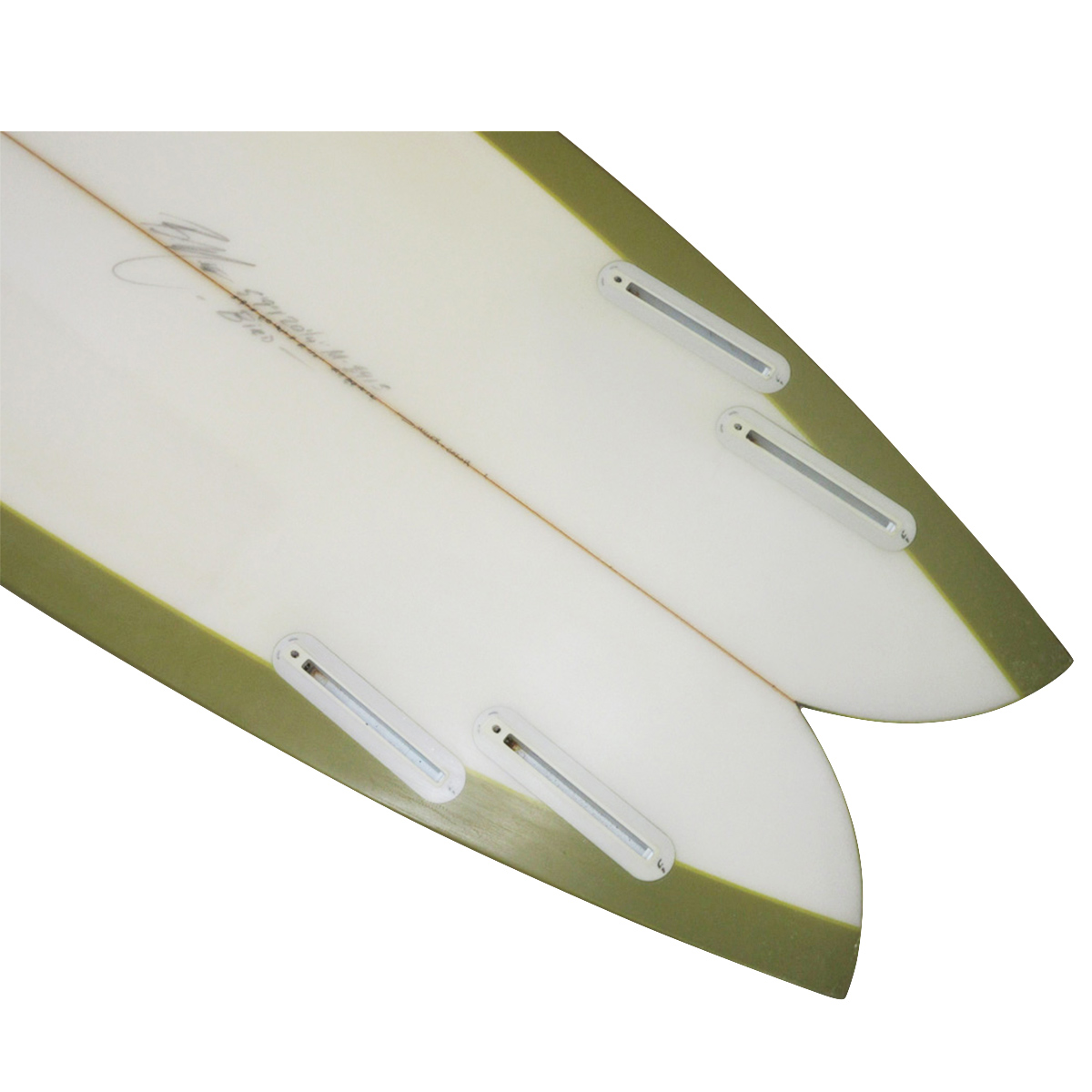 Mitsven / Quad Fish 5`9 Shaped by Bob Mitsven