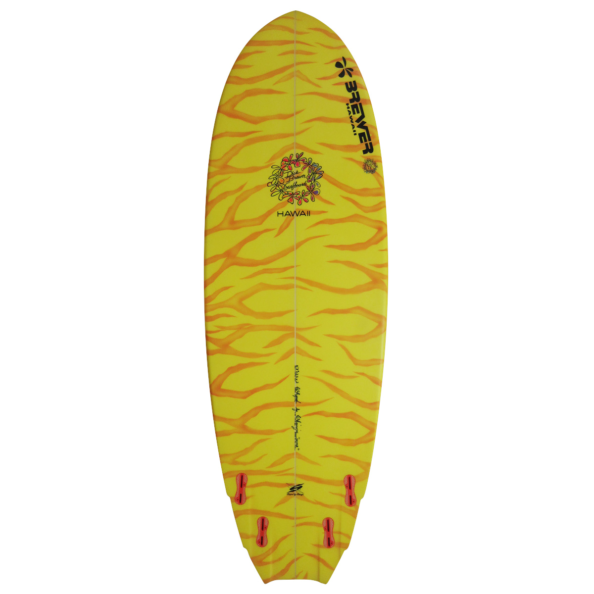 Dick Brewer  / BBS Custom 6`3 Shaped By Shimoju