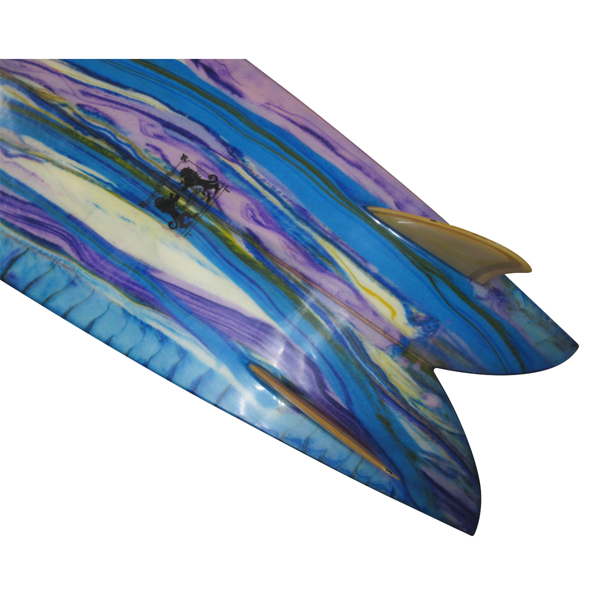 KANE GARDEN / Twin Keel Fish 5`10 Shaped by Larry Mabil