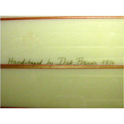 Surfboards Hawaii  / Model A Hand Shape by Dick Brewer 