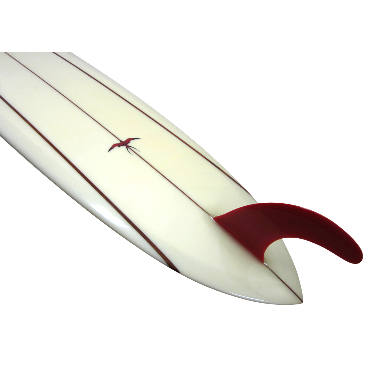 HAWAIIAN PRO DESIGNS / RED FIN 9`2 PIN Shaped By Donald Takayama