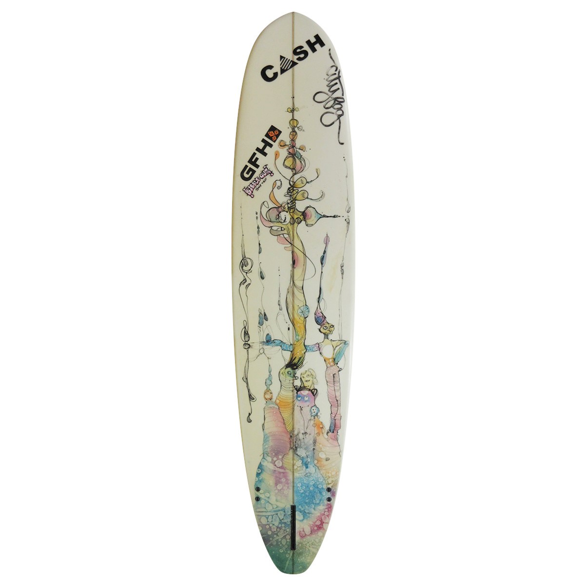 CITY FOG × CASH  / CJ NELSON HPLB 9`2 Shaped by Steve Boysen