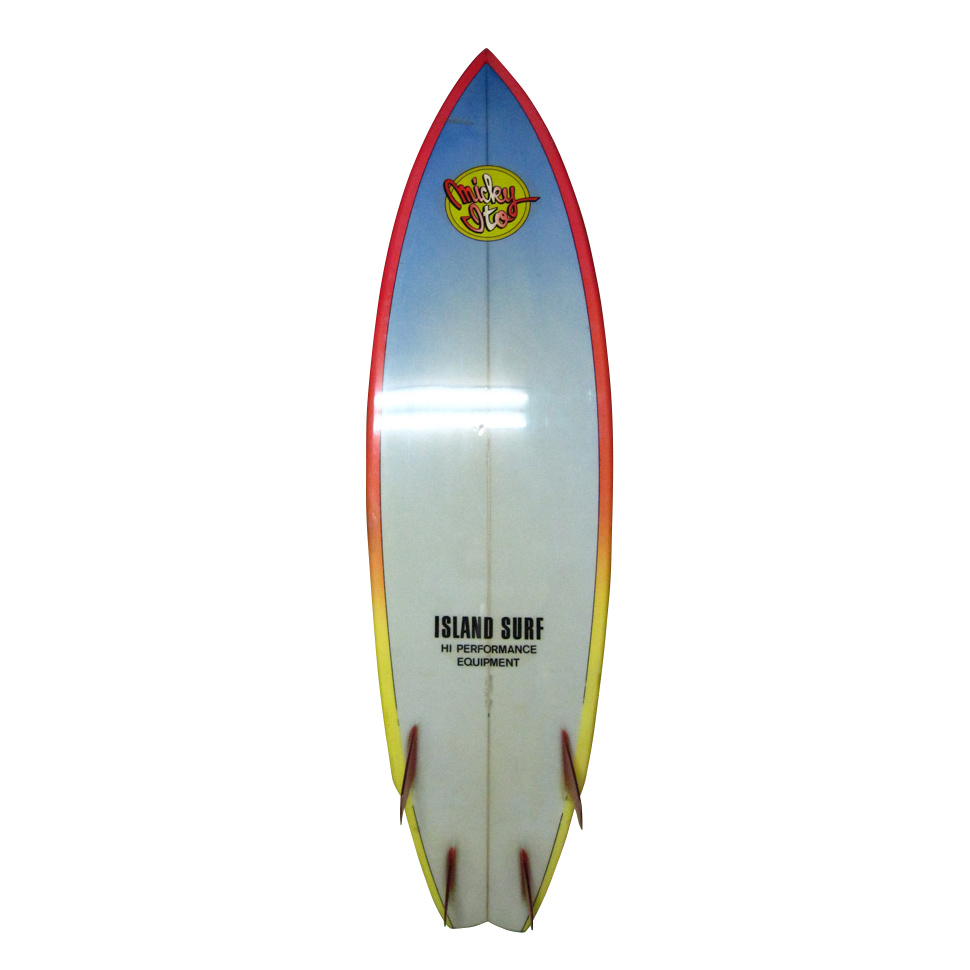 ISLAND SURF  / 70`S Quad Shape by Mickey Ito 