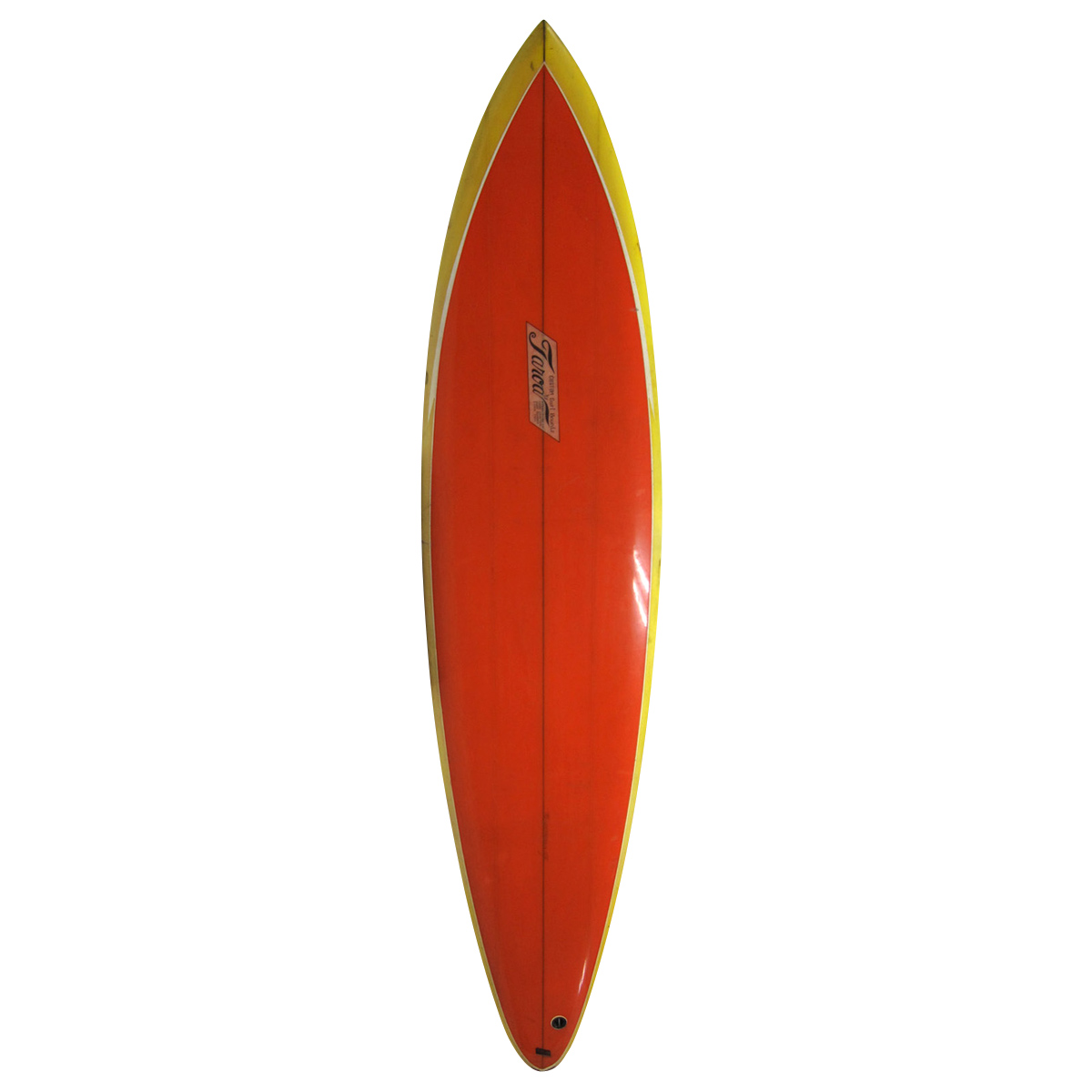 / CUSTOM SURFBOARDS BY TAROA / 70`S SINGLE 7`4 SEMI GUN