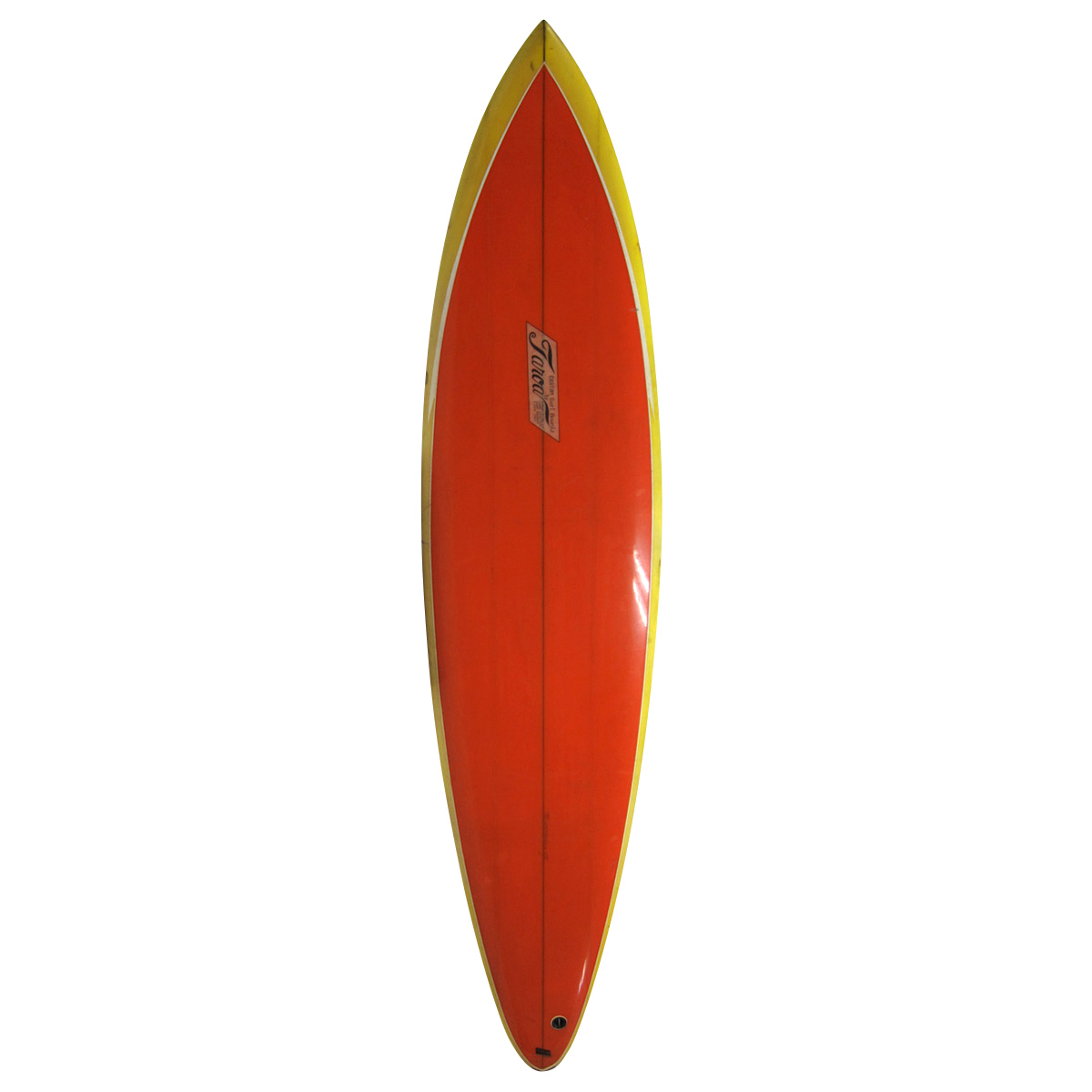 CUSTOM SURFBOARDS BY TAROA / 70`S SINGLE 7`4 SEMI GUN