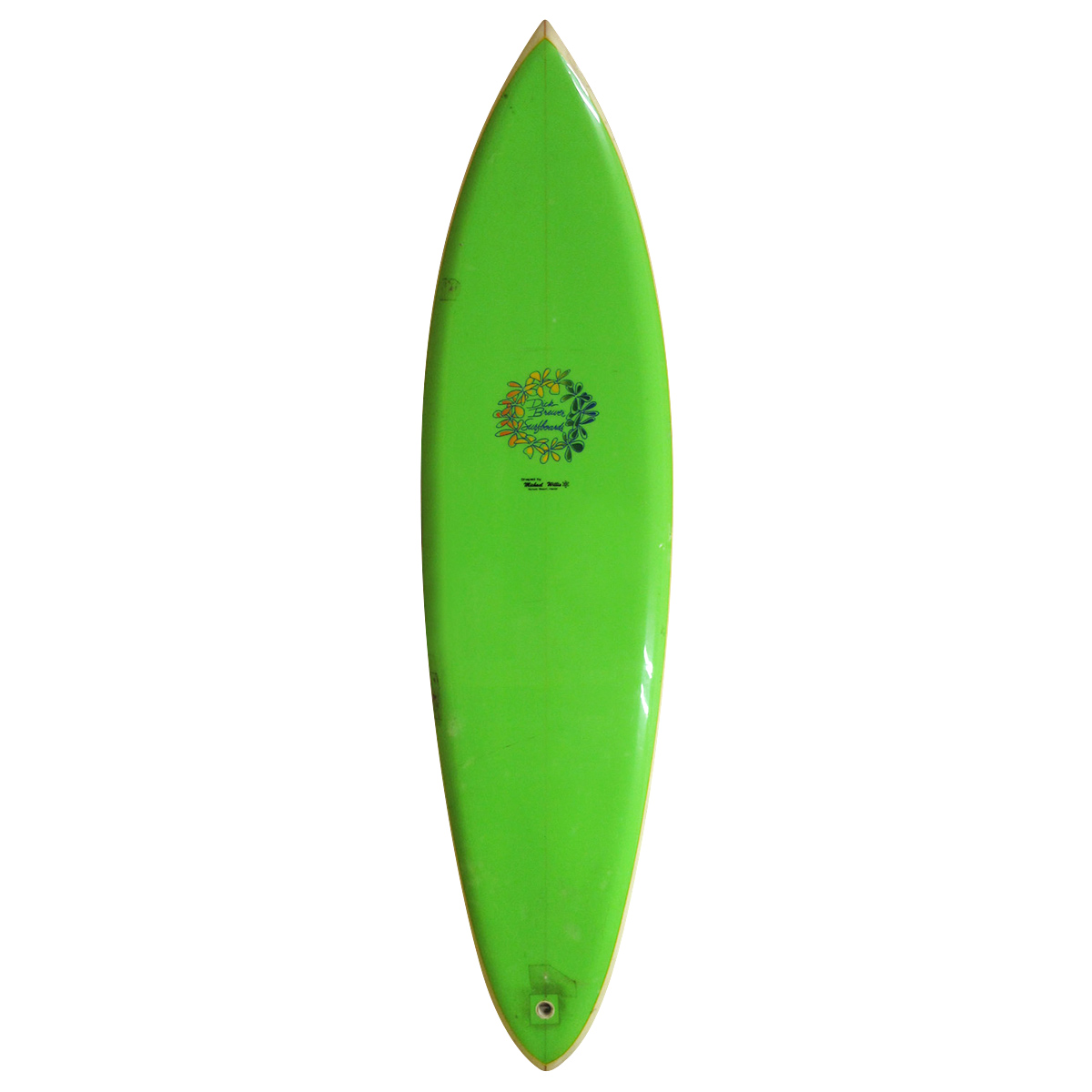 Dick Brewer / 70`s Single Fin Shaped by Michael Willis 