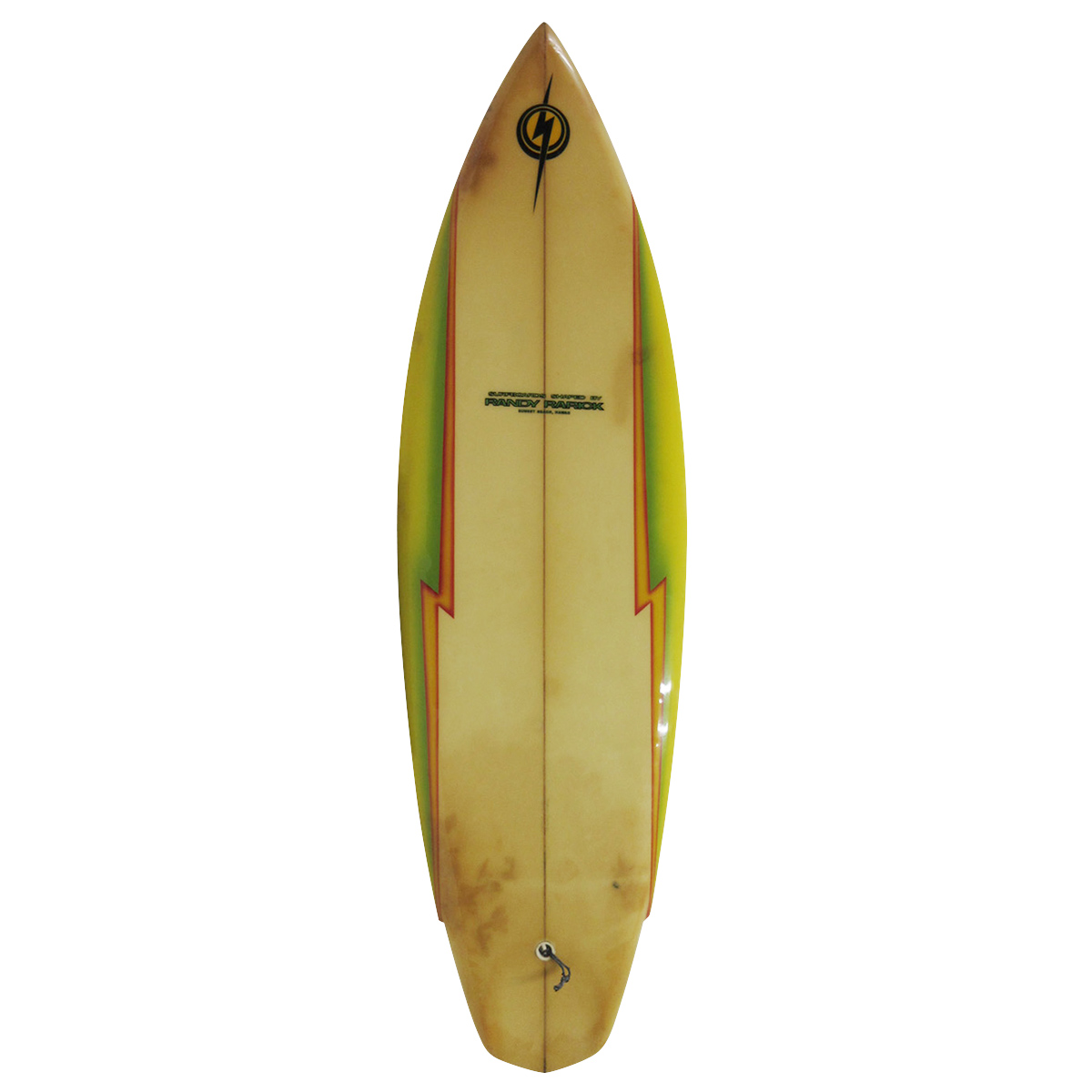 LIGHTNIG BOLT HAWAII / Single Wing Tri 5'10 Shaped by Randy Rarick