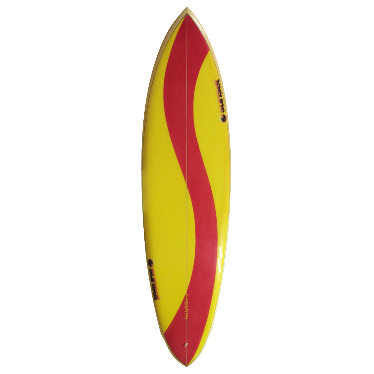  / SUNSET Surfboards / 70's Singlewing Pin  6`11