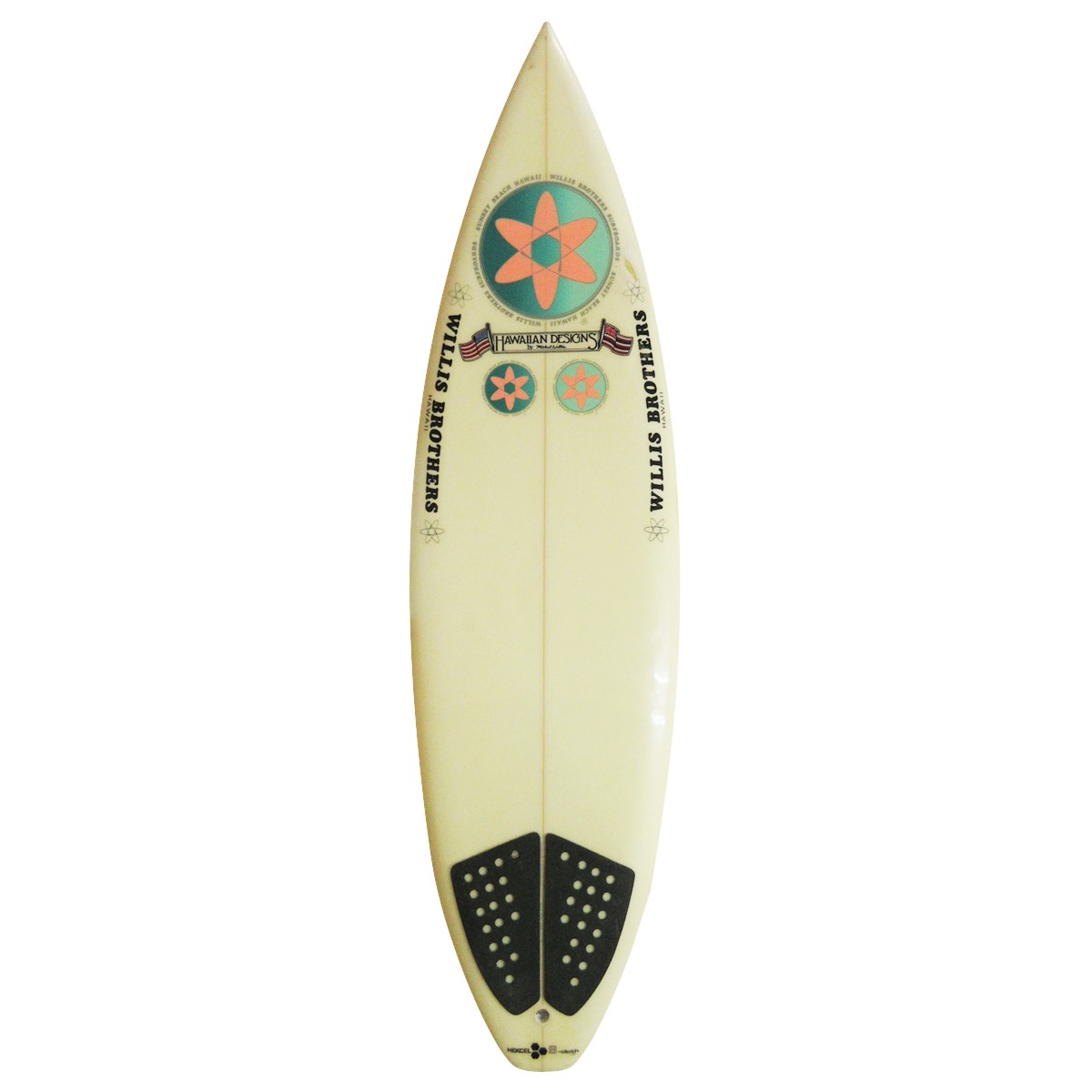  / WILLIS BROTHERS SURFBOARDS  / Thruster 5`11