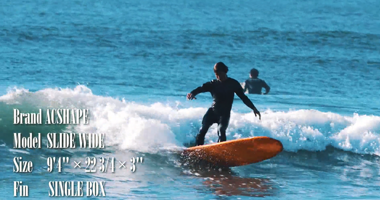 AC SHAPE - SLIDE WIDE 9’4” RIDE BY YUSUKE ITO（Standard Store Staff）